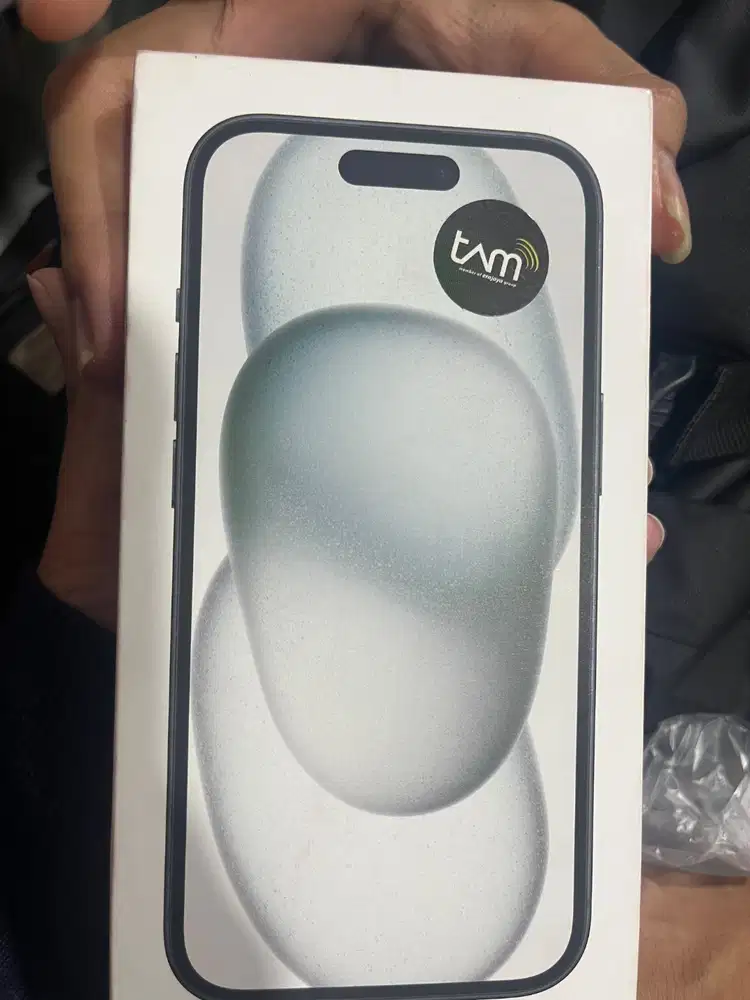 iphone 15 128GB black new (garansi ibox/TAM)