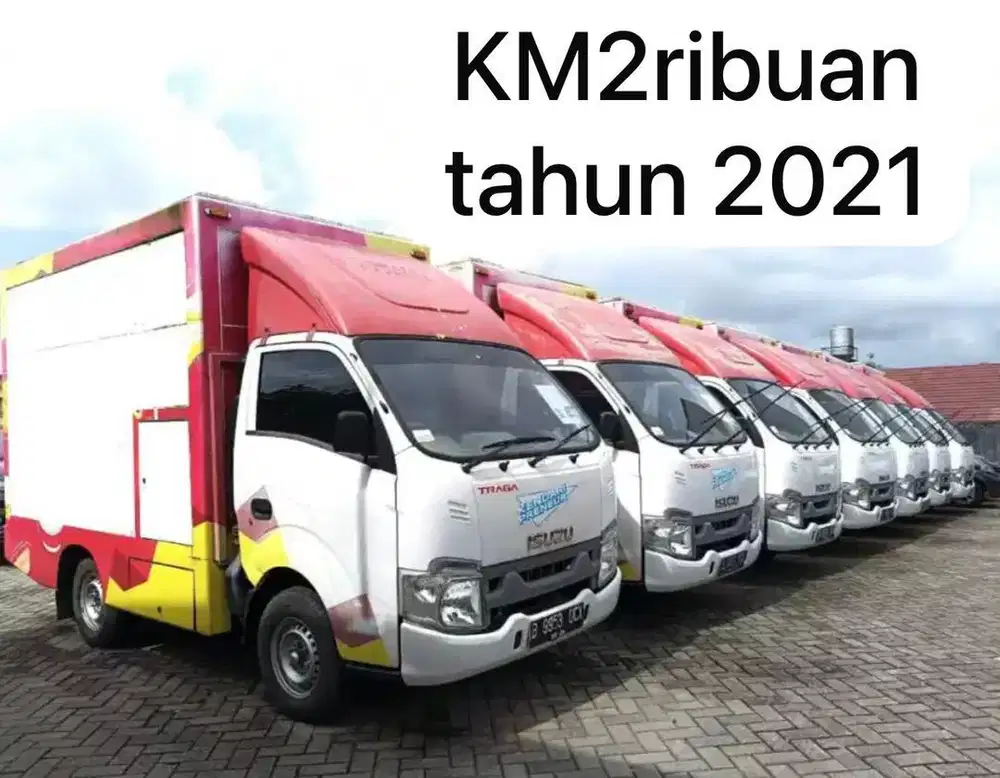 min 2 unit MURAH Isuzu traga box food truck 2021 foodtruck pameran bok