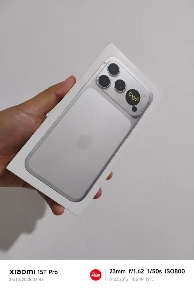 IPHONE 17 PRO MAX 256GB NEW BARU SILVER