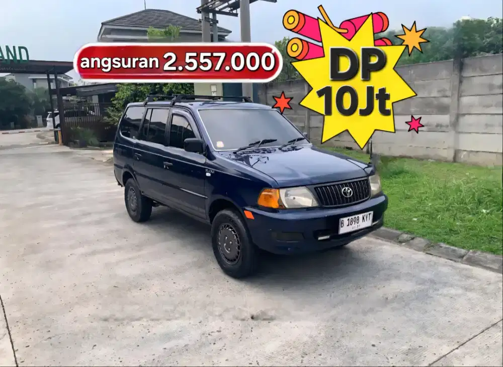 Toyota Kijang ssx 1.8 manual 2004 Bensin