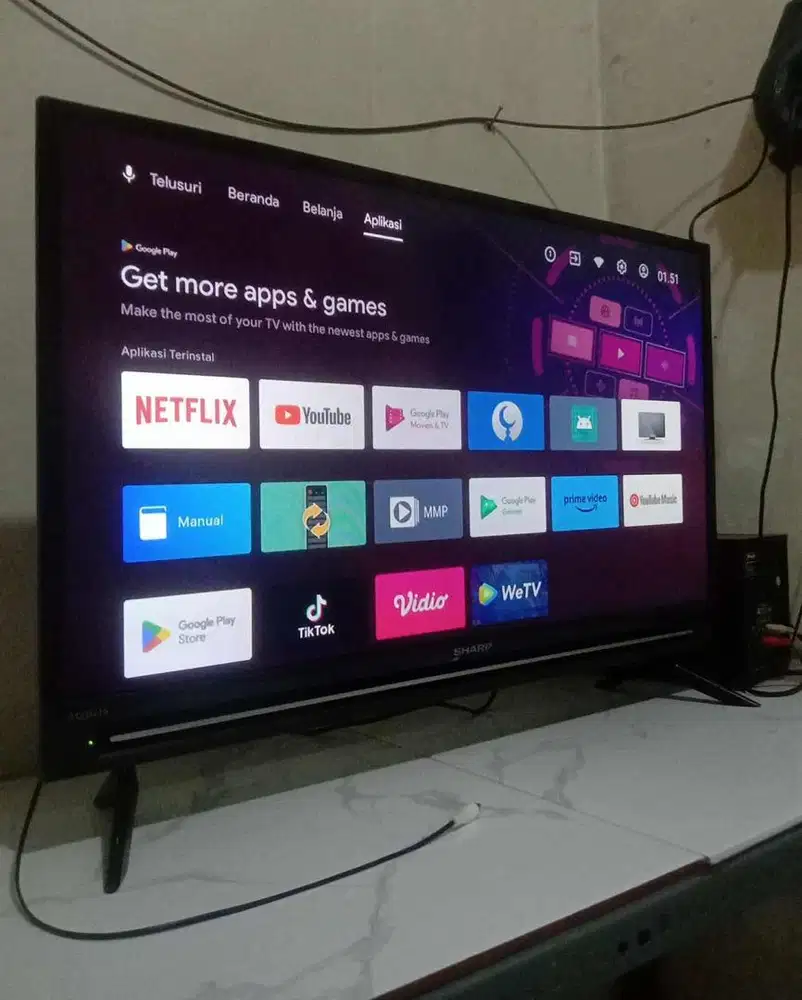 TV SHARP 32 No minus