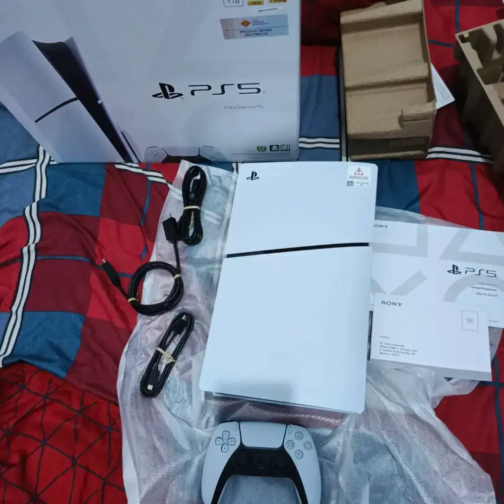 New!!! Playstation 5 Slim Disc 1TB Versi Indonesia