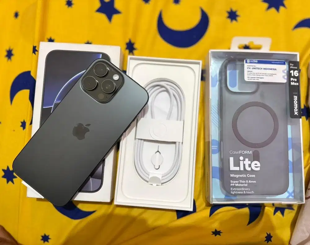 iphone 16 promax 256 Ibox like new cc 19 on 07-06-2026