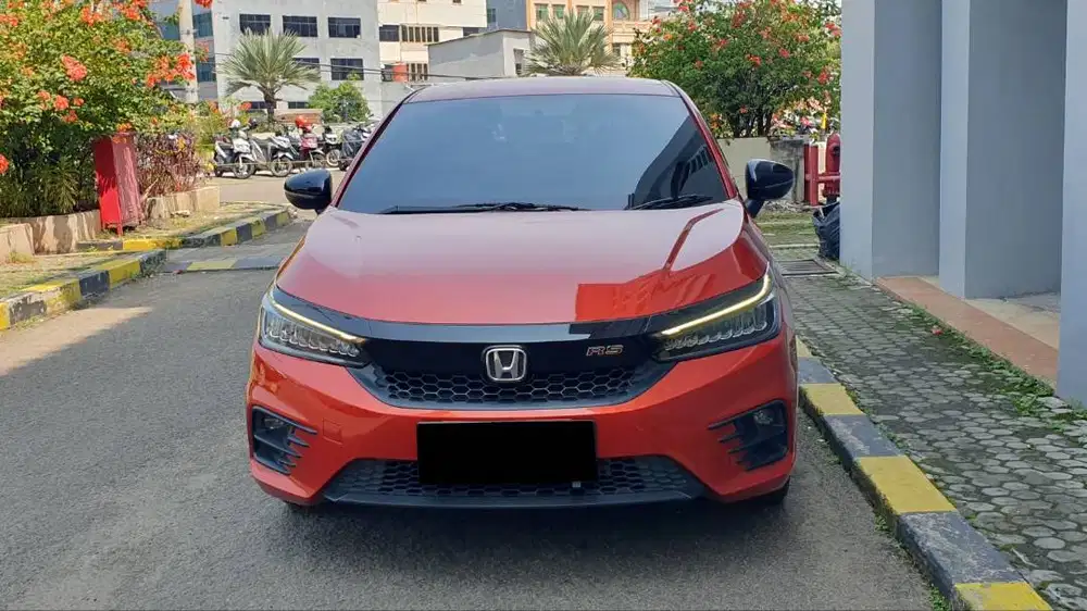 Honda City Hatchback HB 1.5 RS CVT AT Orange NIK 2023 Like New Record