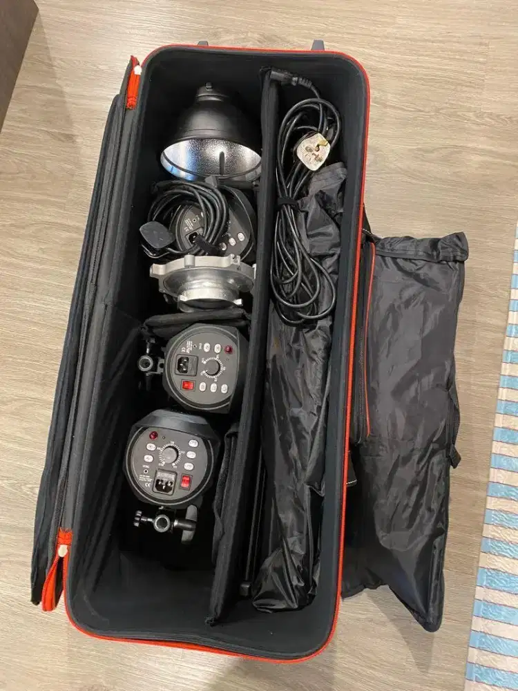 JinBei Smart Goldenshell Studio Strobe Lampu Lightings