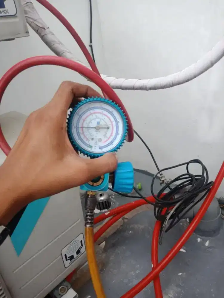 Service AC tidak dingin, kulkas, mesin cuci, Pompa air