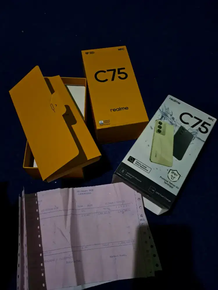 realme c75 ram 8+8/128
