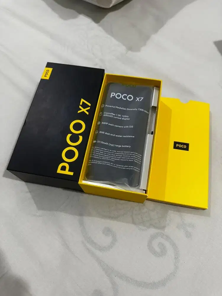 Poco X7 Silver 8/256Gb Second Fullset Like New