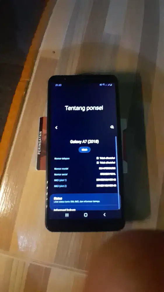 Samsung A7 2018 nfc