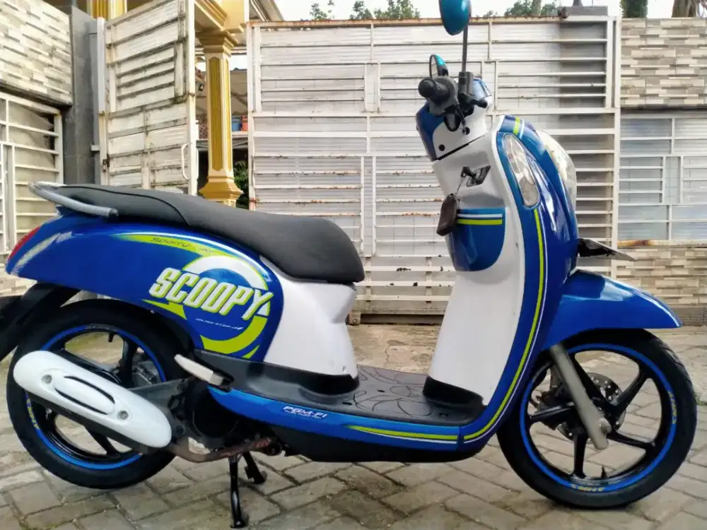 Honda scoopy lengkap motor sehat walafiat keterangan detail dibawah