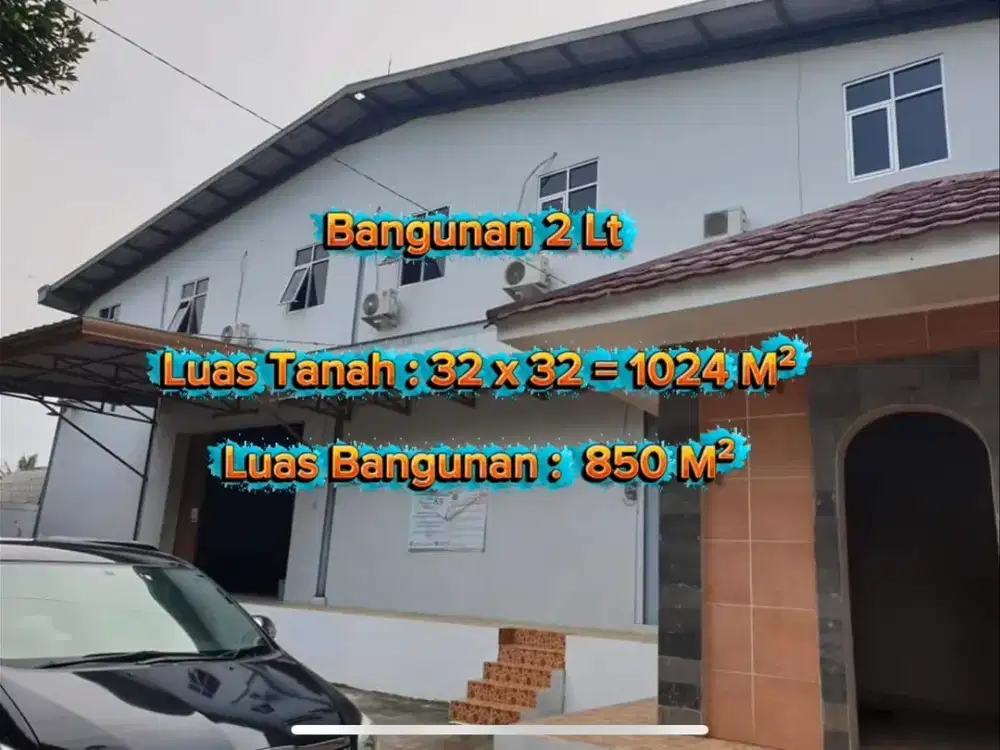 Dijual Gudang Tonjong Parung Bogor