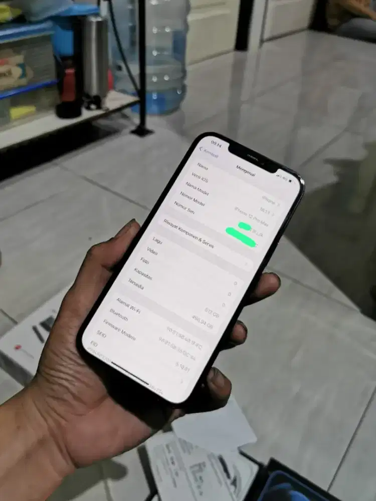 Iphone 12 pro max 512 fullset ori