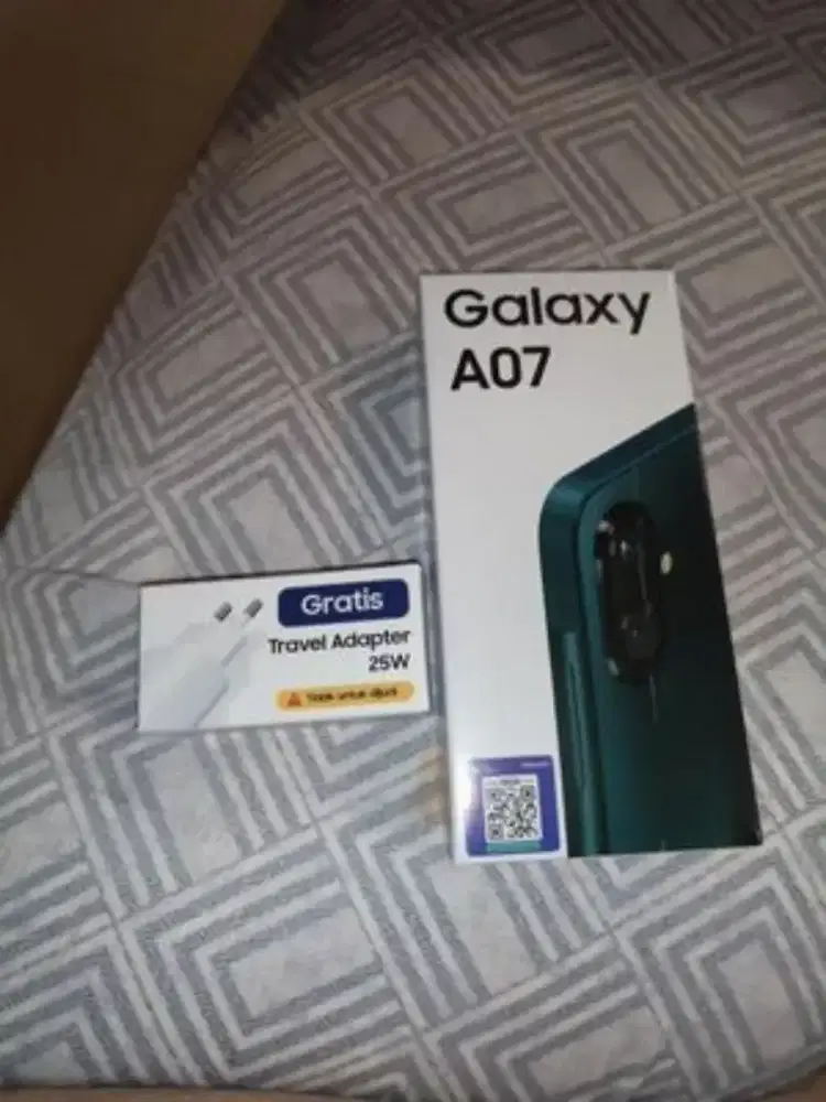 SAMSUNG A07 4/64 +PLUS CHARGER 25 WATT