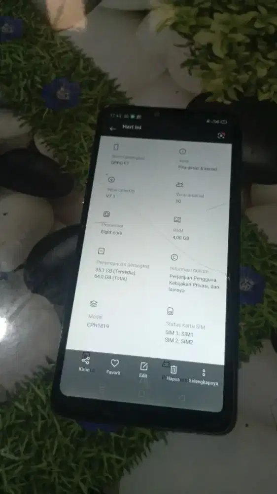 Oppo f4 .ram 4.batangan