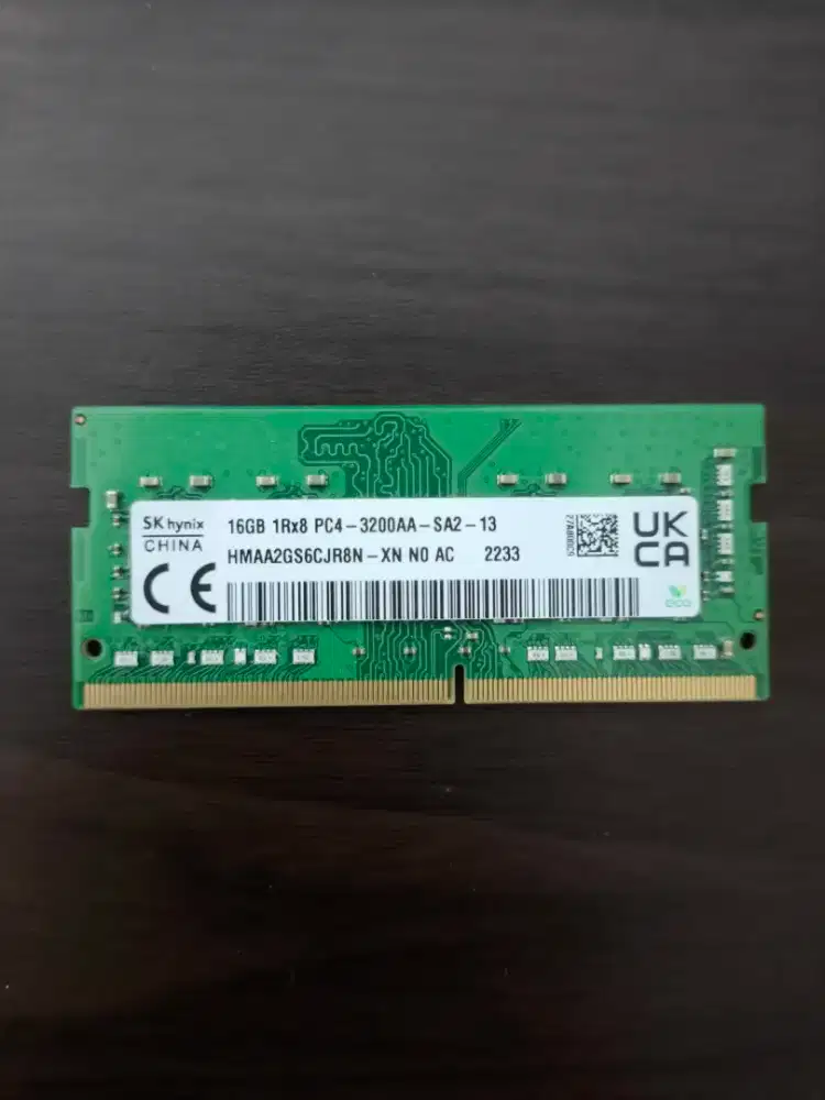 RRAM DDR4 16gb SK Hynix PC4 3200AA