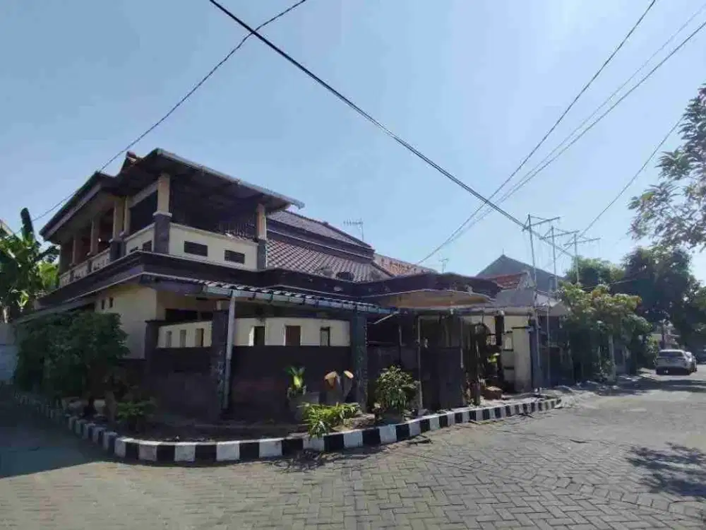 WIGUNA TIMUR HOOK Lebar 12‼️Jual Cepat Rumah Gununganyar One Gate System dekat UPN Rungkut
