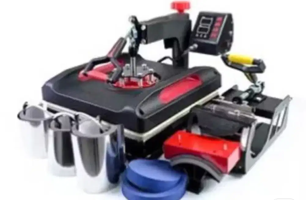 Mesin heat press/mesin sablon 11 in 1 P-8038 mug cas hp mouse  pad