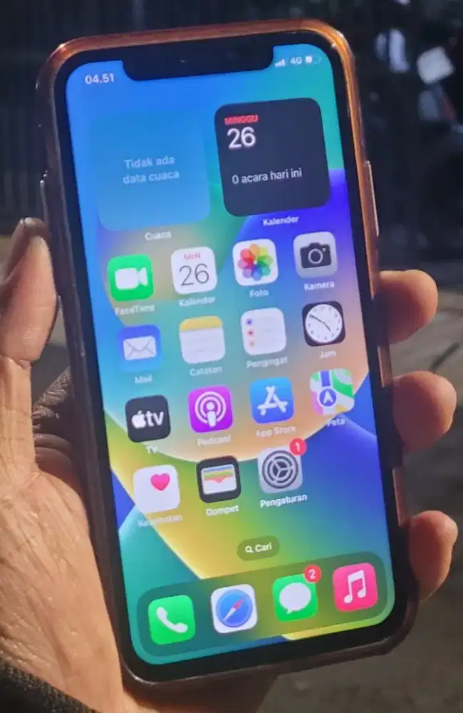 Iphone x 64gb hp charger