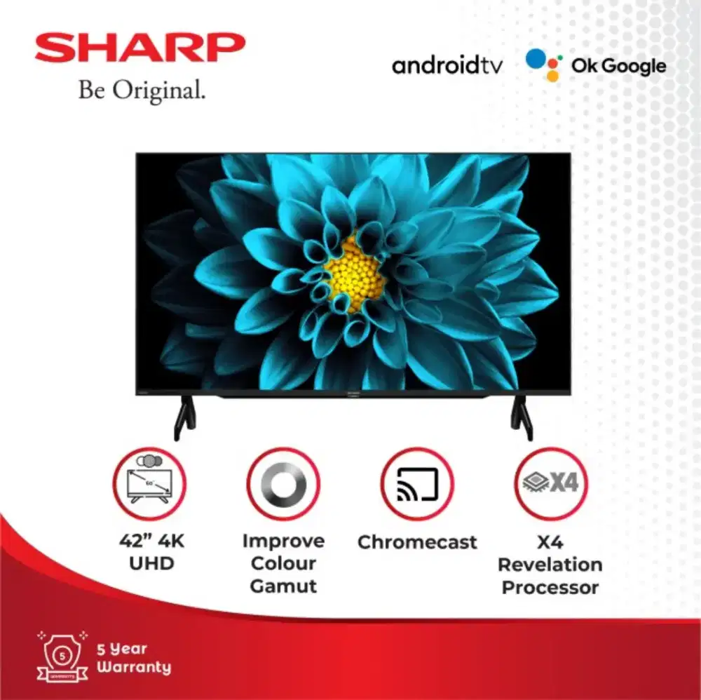 Sharp tv ukuran 42inc
