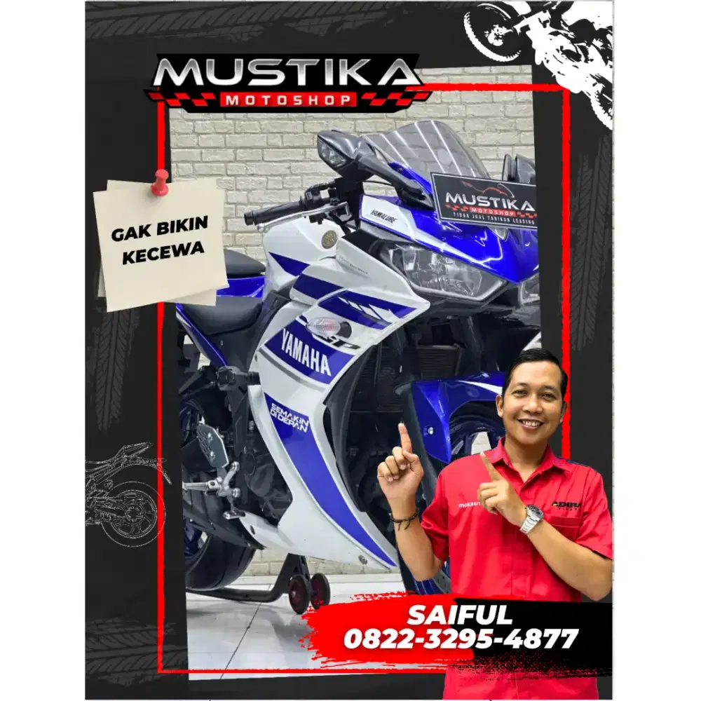 Perfect Condition!!Yamaha R25 Edisi Moto Gp 2014 Plat Baru-Mustika