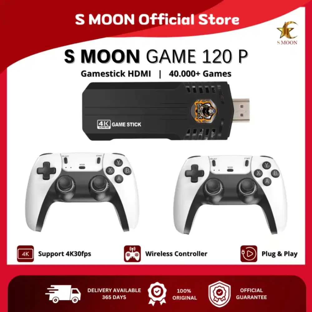 Game Stick SMOON120P - PLAYGAME - DOUBLE STICK - 40.000+ GAMES -