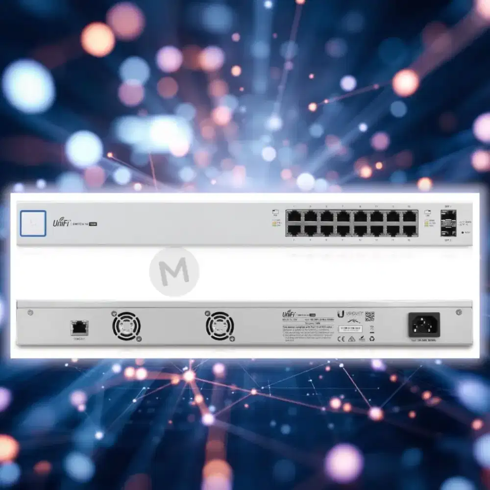 UniFi Switch 16 150W 16 Port PoE Gigabit with SFP