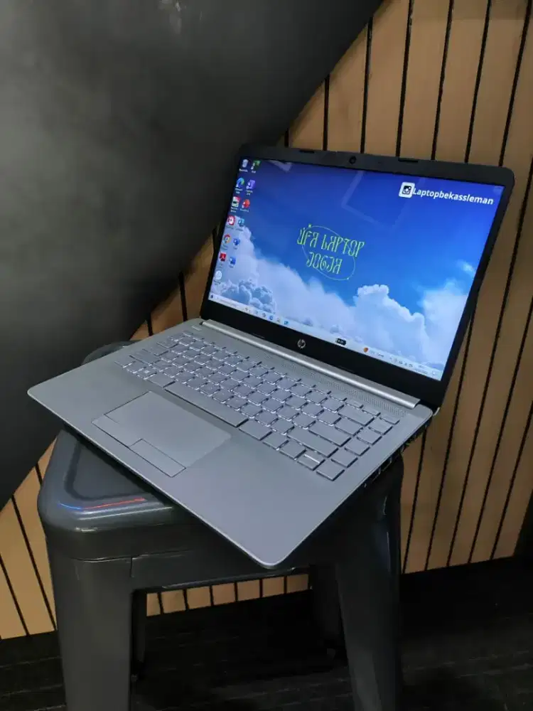 Laptop Laris hp 14s dk0073AU AMD A4-9125