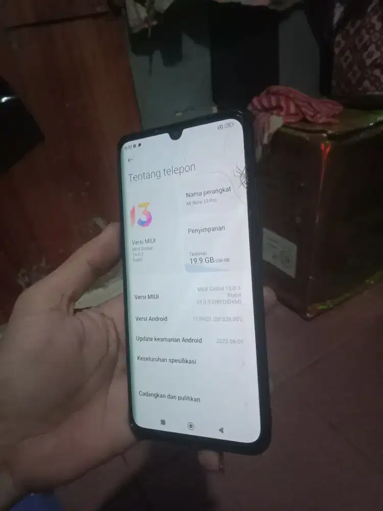 Mi note 10 pro 8/256