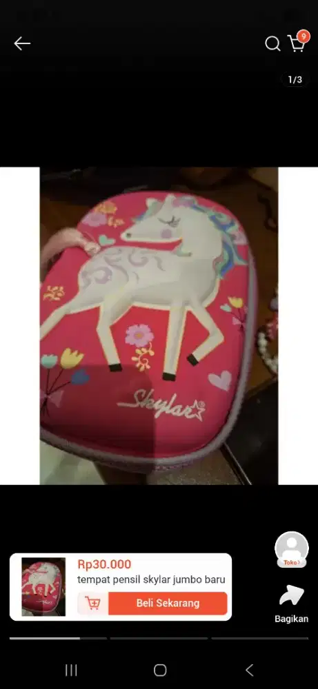 Tempat pensil jumbo, skylar