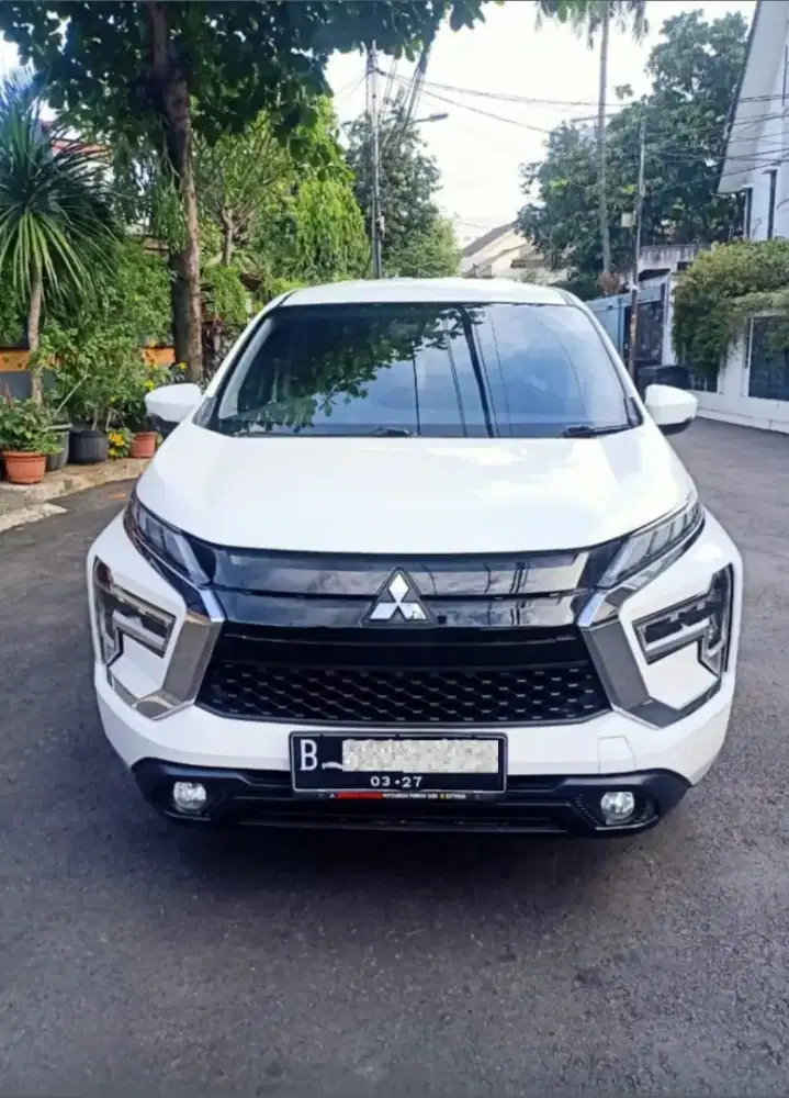Mitsubishi Xpander 1.5 Exceed AT 2022 matic, putih, mulus