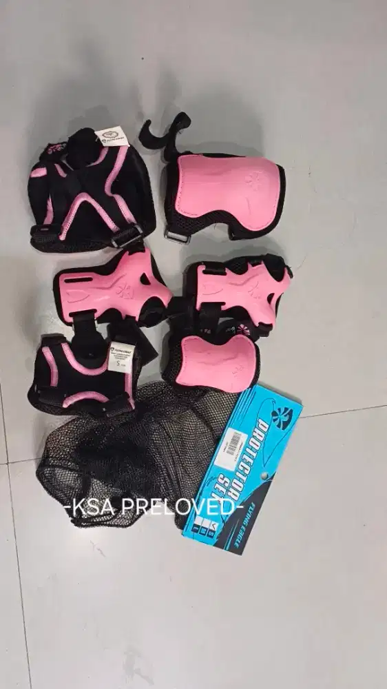 Deker / Protector Flying eagle size S anak Pink