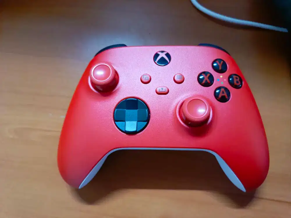 DIJUAL STICK XBOX ORIGINAL MICROSOFT MERAH JARANG PAKAI