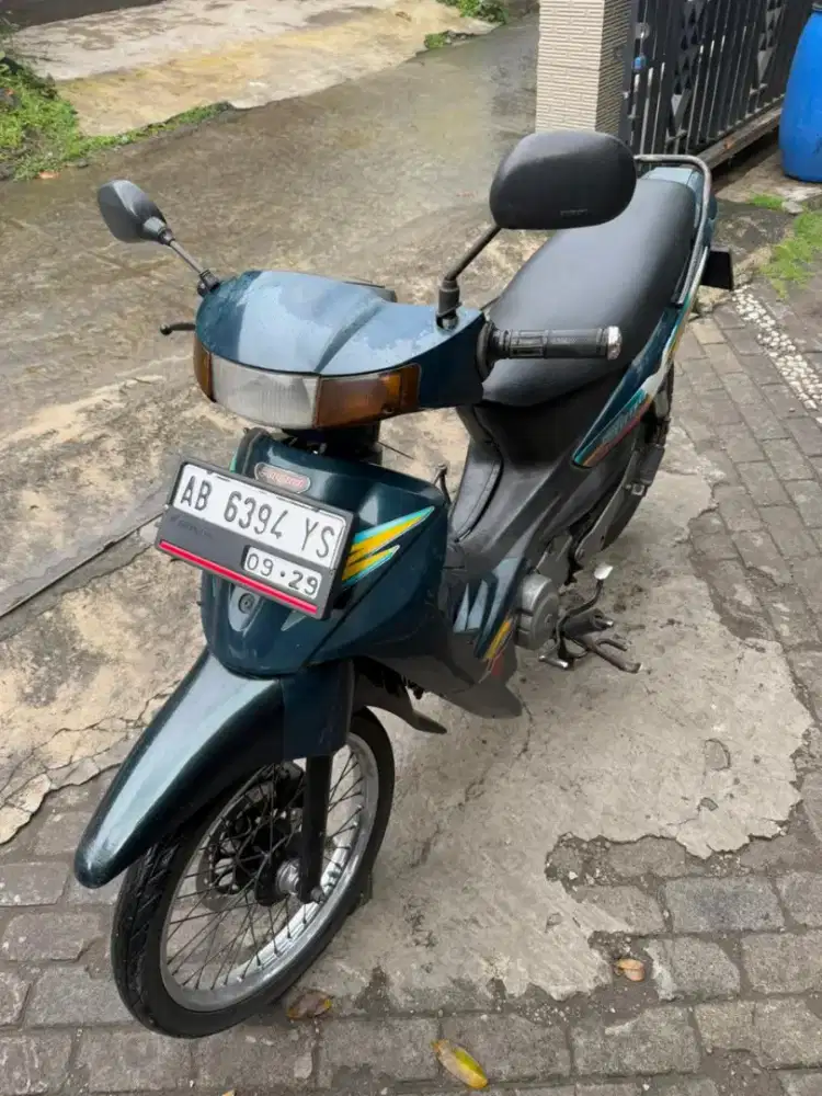 Suzuki Shogun kebo THN 1998 plat AB kota