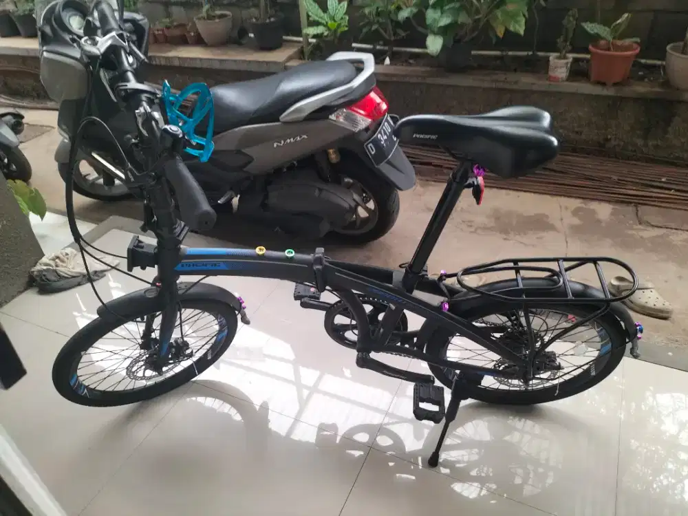 Sepeda lipat Pacific 20inch mulus tinggal pake