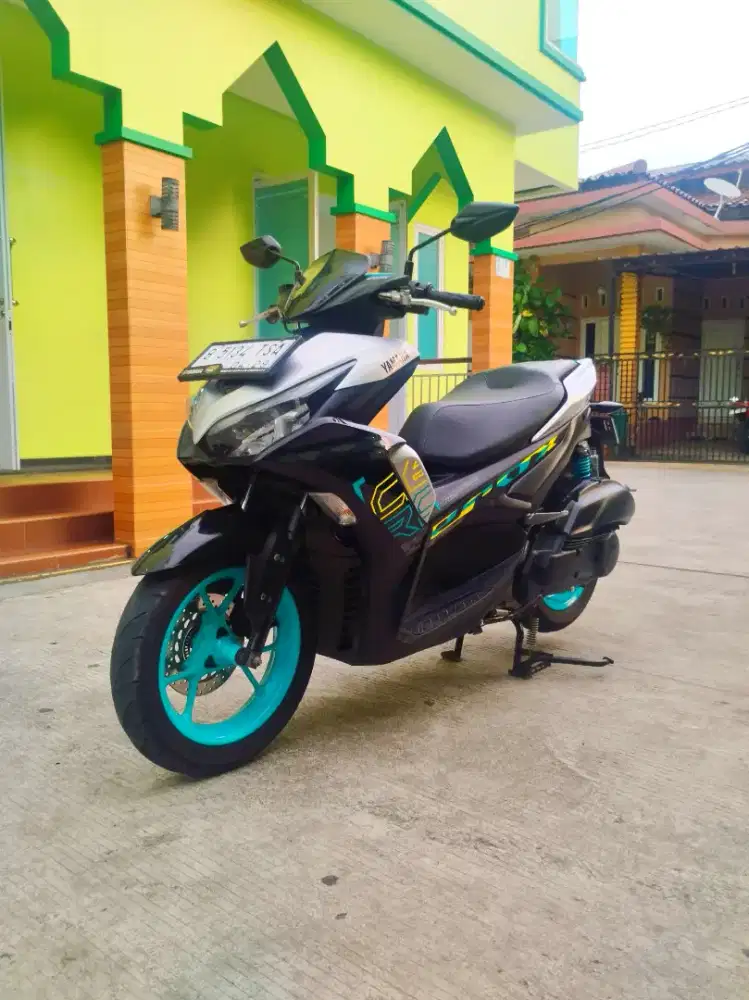 All new Yamaha aerox connected 155 cc