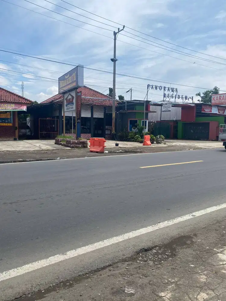 Tanah Kavling 80m Jalan Utama Cibadak Sukabumi