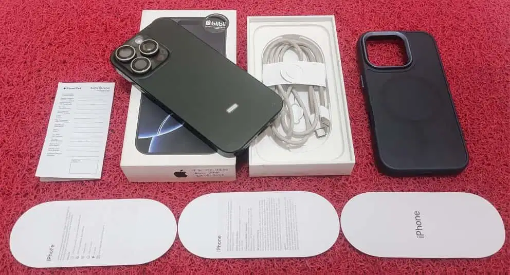 IPhone 16 Pro Titanium Black 128 GB ( TT/BT )