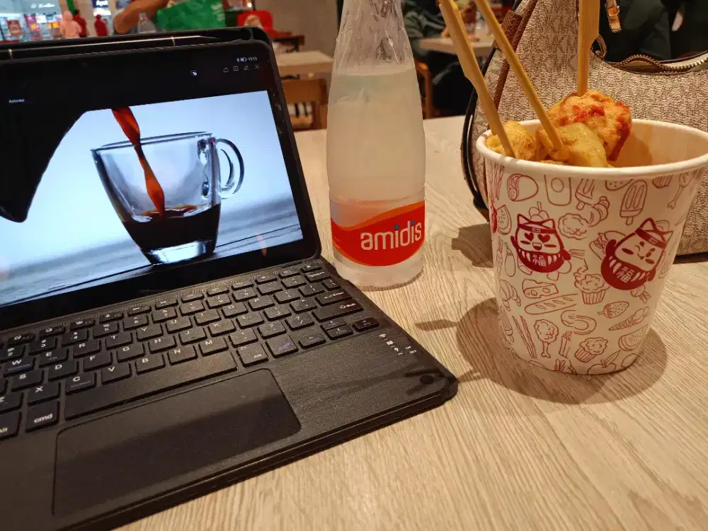 Masih Gress tablet Huawei mulus banget