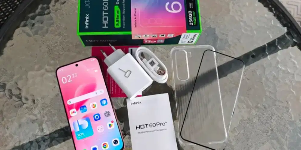 Infinix Hot 60 Pro Plus - 256GB - Mulus Like New