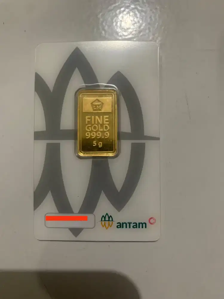 Emas Logam Mulia Antam 2020 5gr Asli Ada Kwitansi