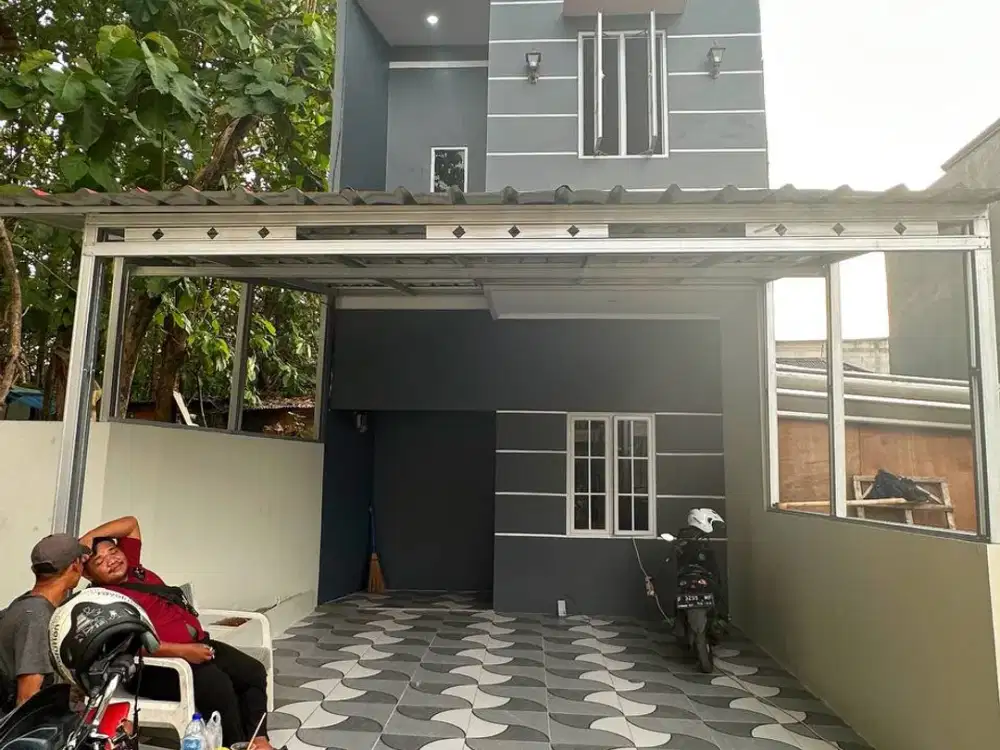 Rumah Dijual Di Cijantung Pasar Rebo Jakarta Timur Jaktim MURAH 2 Lantai Jual