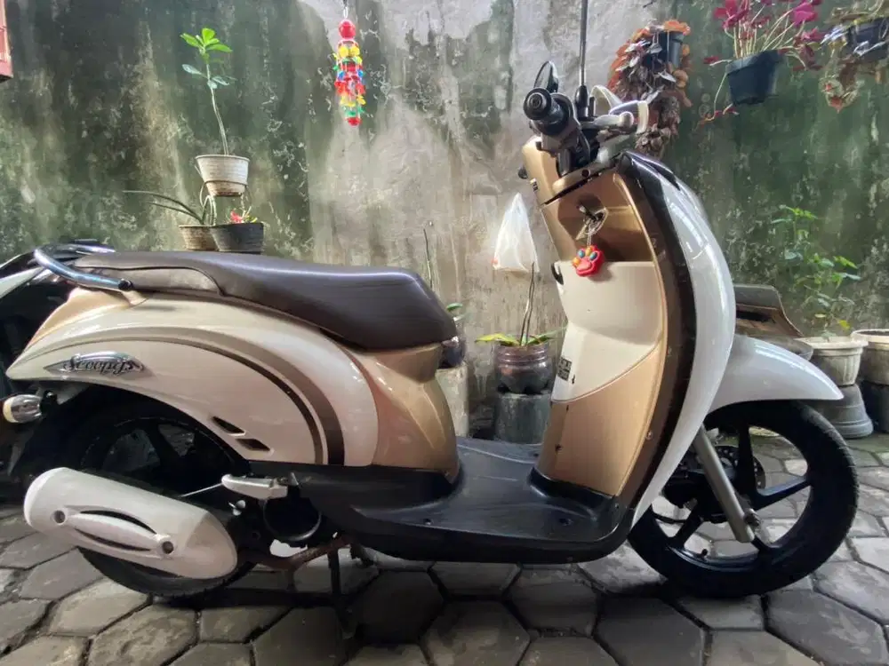 Scoopy 2011 normal siap pakai