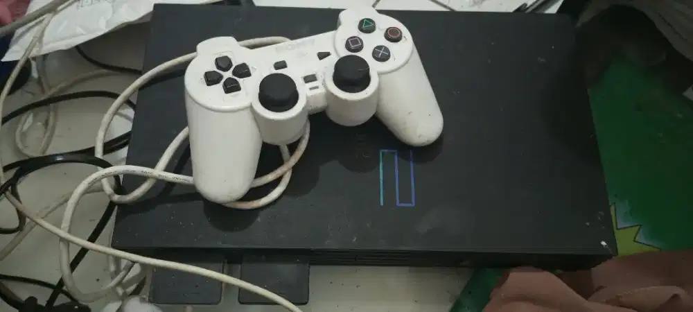 PS2 siap main. Pakai flashdisk