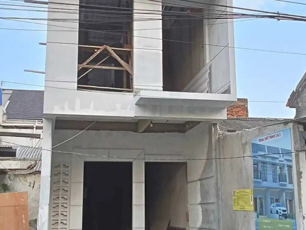 RUMAH MURAH HANYA 1,5 M an NEGO FREE 2 AC LOKASI DEKET KE TOL