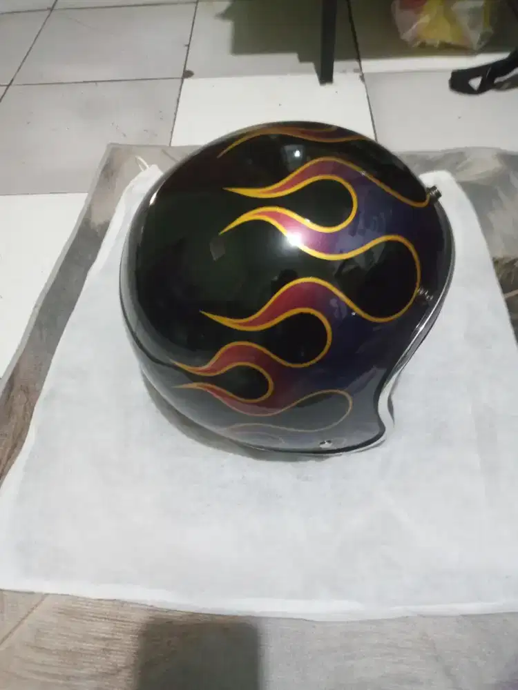 helm retro motif sz M