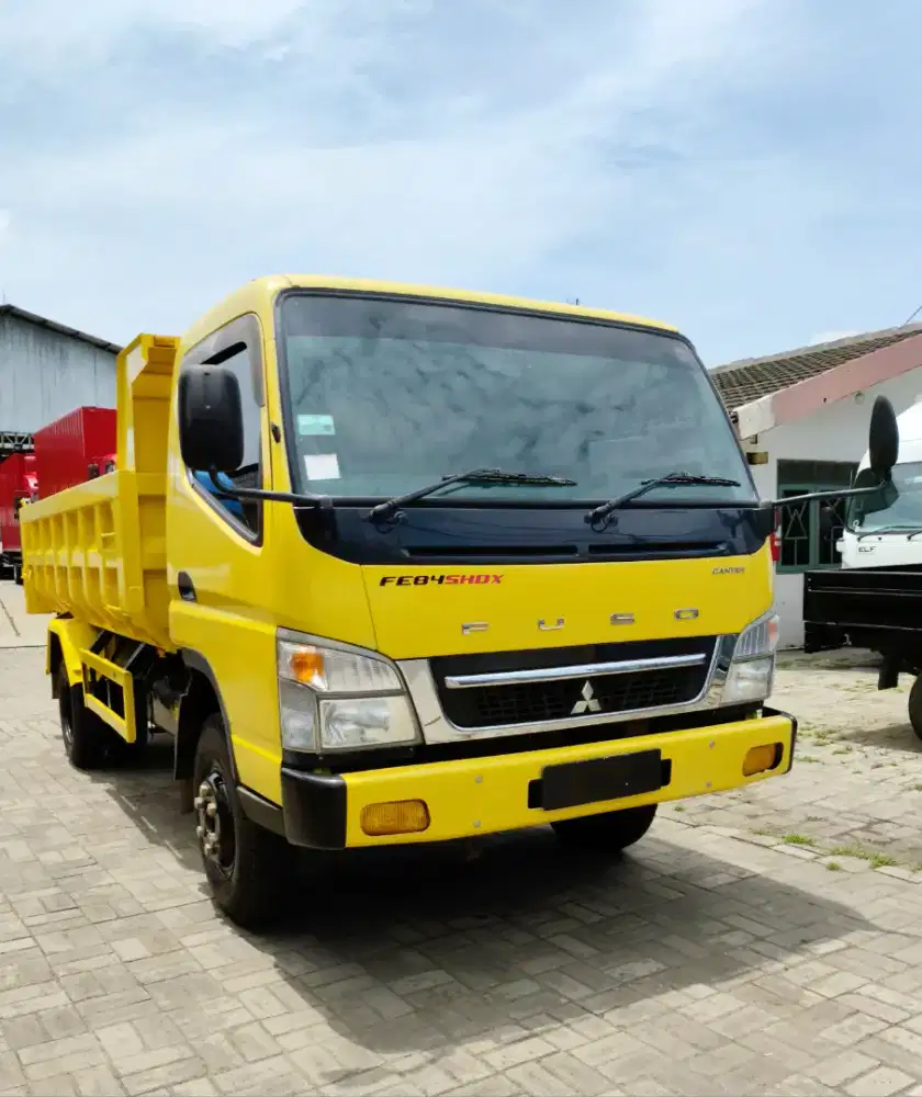 MITSUBISHI COLT DIESEL CANTER 6 BAN DUMP TRUCK SHDX DUMPTRUK ISTIMEWA