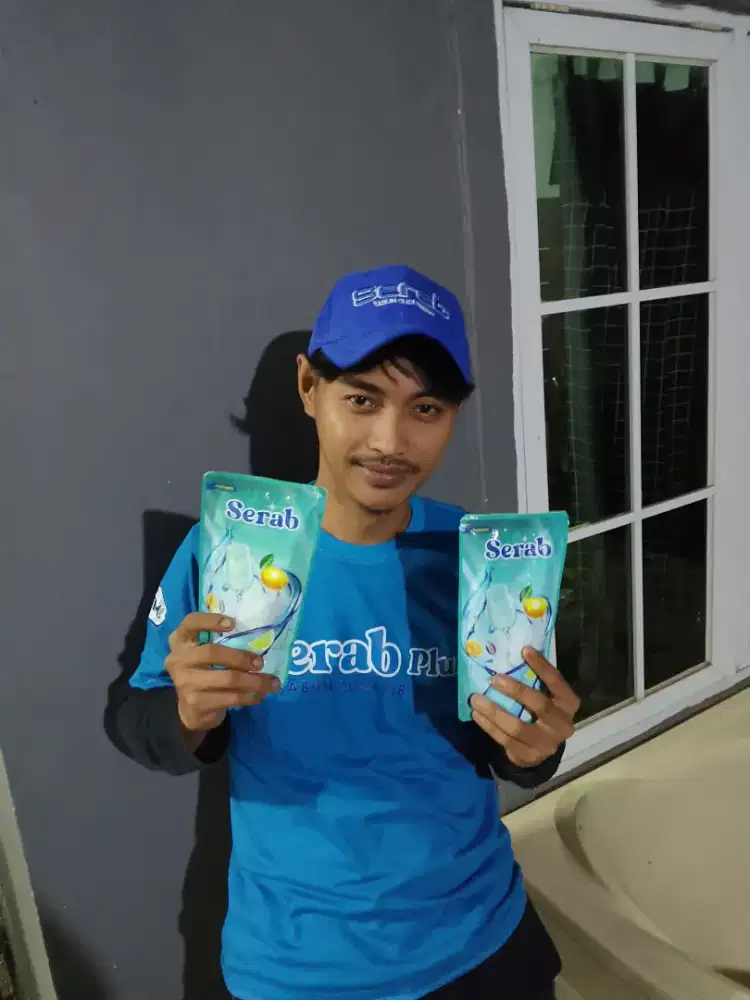 Jual harga pabrik sabun cuci piring merk SERAB isi 270ml