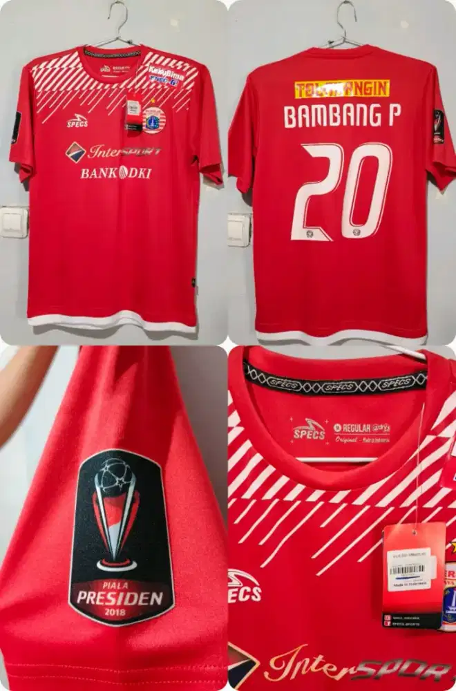 Jersey Persija Jakarta Original Edisi Piala Presiden 2018