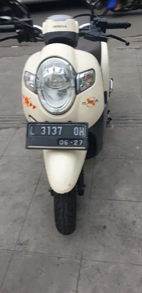 New Scoopy Th 2017 mulus pjk baru