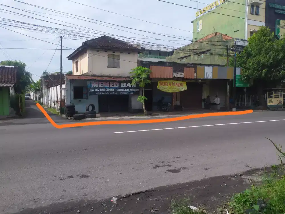Disewakan Tanah Strategis di Tengah Kota Solo